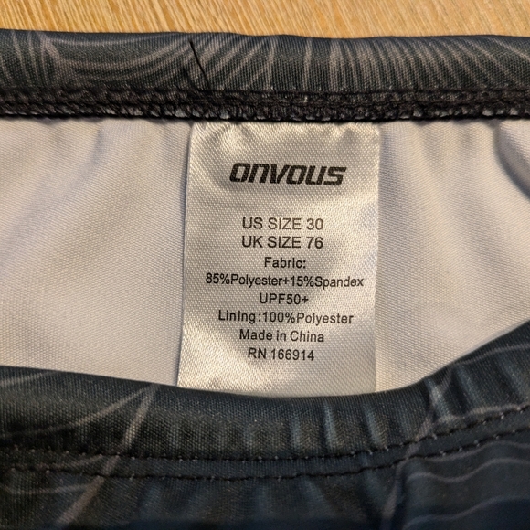 Onvious Forest Green Bathing Suit Brief - Picture 3 of 3